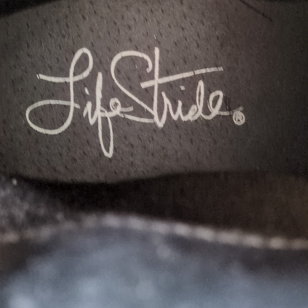 Life Stride Boots Womens Jackson‎ Black 8.5 Western Ankle Shoe Studded Side Zip - Picture 11 of 11